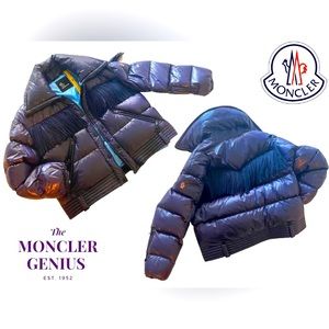 The Moncler Grenoble Genius Fringed padded shell-down jacket